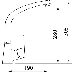 Clever Смеситель для кухни S12 ELEGANCE C1 SC – фотография-2